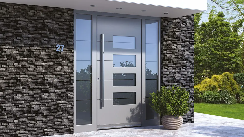 Moderne Aluminium-Haustüren von REKORD